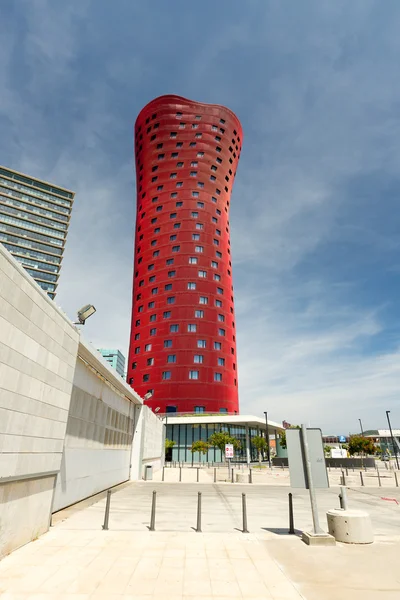 Barcelona, ESPAÑA - 25 de agosto de 2014: Hotel Porta Fira — Foto de Stock