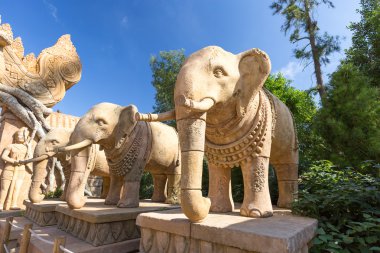 Salou, İspanya - 26 Ağustos 2014: Eğlence parkı Port Aventura