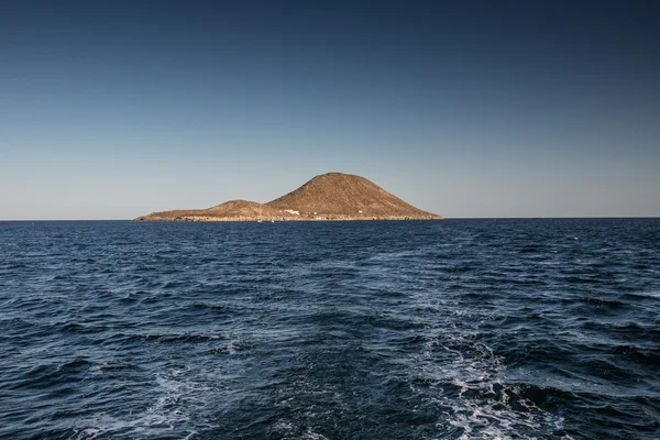 Ісла-Grosa - іспанський острів поблизу La Manga — стокове фото