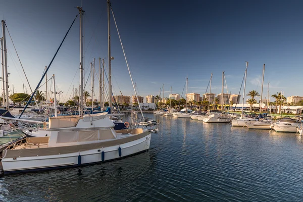 Yates en la bahía — Foto de Stock