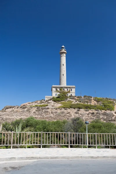 Faro Cabo de Palos - stara latarnia morska w La Manga — Zdjęcie stockowe