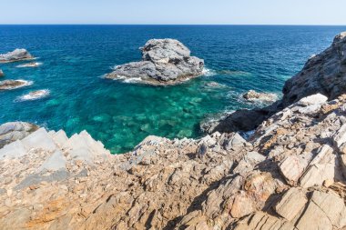 San Javier yakınındaki Akdeniz deniz manzarası