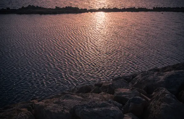 Middellandse zee zeegezicht in de buurt van San Javier — Stockfoto