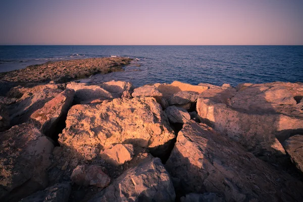 Middellandse zee zeegezicht in de buurt van San Javier — Stockfoto