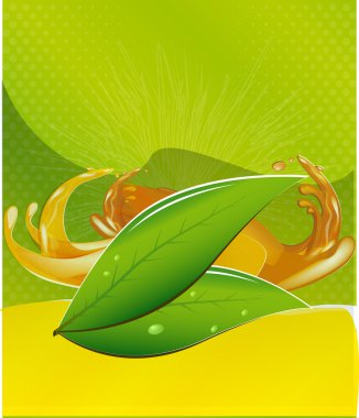 su sıçramalarına suyu renk arka plan üzerinde