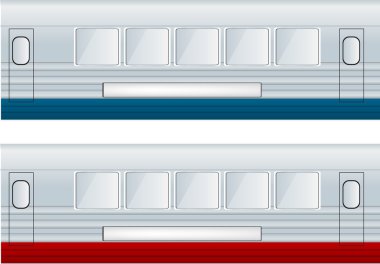 Araba vektör çizim tren