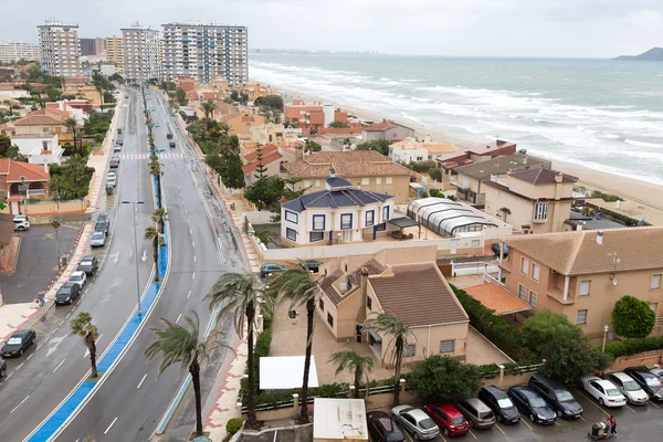 San Javier La Manga, Spanje - September 2015: Top uitzicht op de stad — Stockfoto
