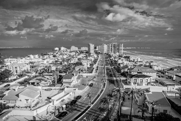 San Javier La Manga, Spain - SEPTEMBER 2015: City top view — Stock Photo, Image