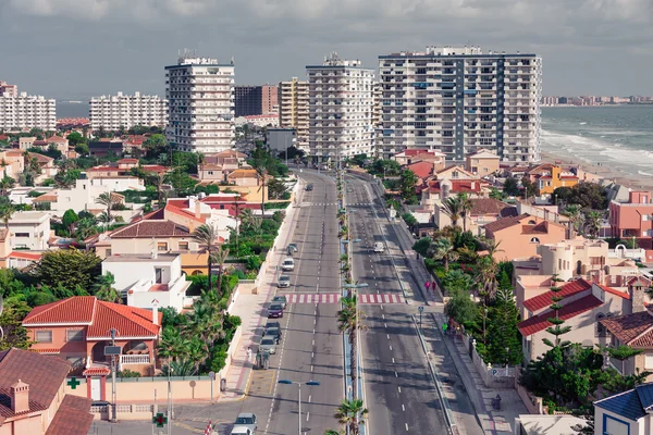 San Javier La Manga, Spanien - September 2015: Staden ovanifrån — Stockfoto