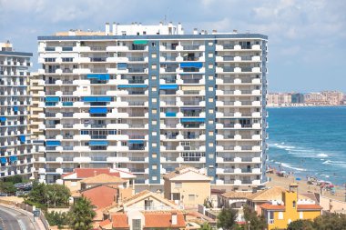 San Javier La Manga, İspanya - Eylül 2015: Şehir Üstten Görünüm