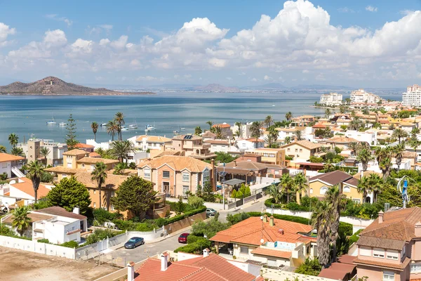 San Javier La Manga, España - SEPTIEMBRE 2015: Vista superior de la ciudad —  Fotos de Stock