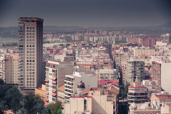 Alicante, Espanha - SETEMBRO 2015: Vista da cidade — Fotografia de Stock