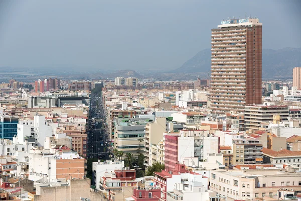 Alicante, Espagne - SEPTEMBRE 2015 : Vue sur la ville — Photo