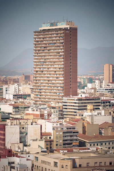 Alicante, Espagne - SEPTEMBRE 2015 : Vue sur la ville — Photo