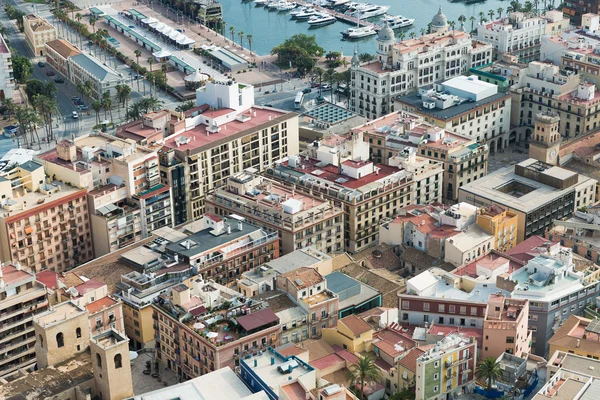 Alicante, Espanha - SETEMBRO 2015: Vista da cidade — Fotografia de Stock