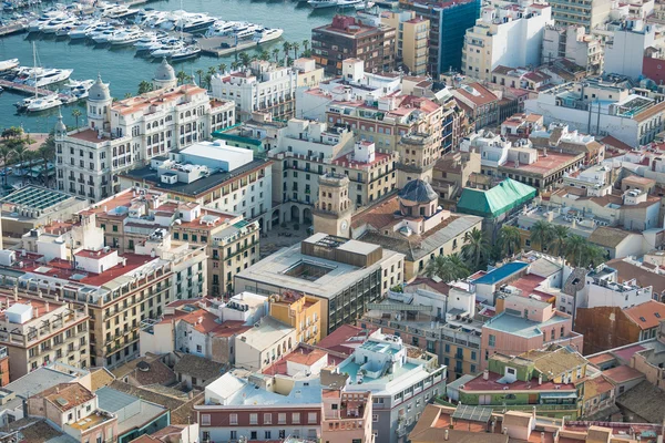 Alicante, Espanha: Vista da cidade — Fotografia de Stock