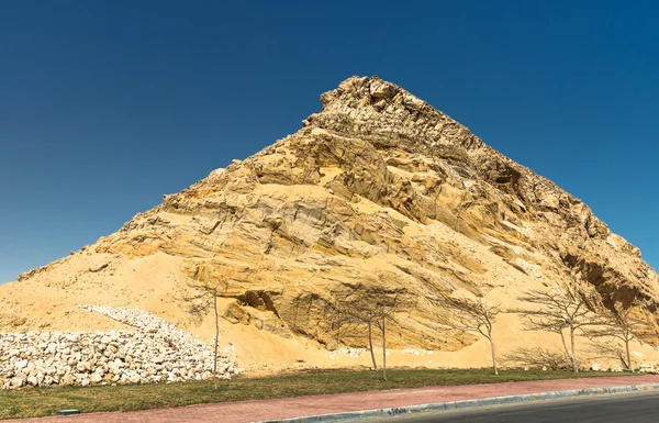 Huge sand mountain in Egypt — Stock Photo, Image