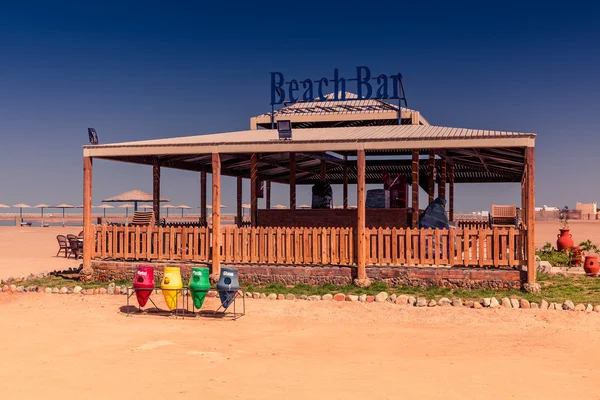 Bar på stranden — Stockfoto