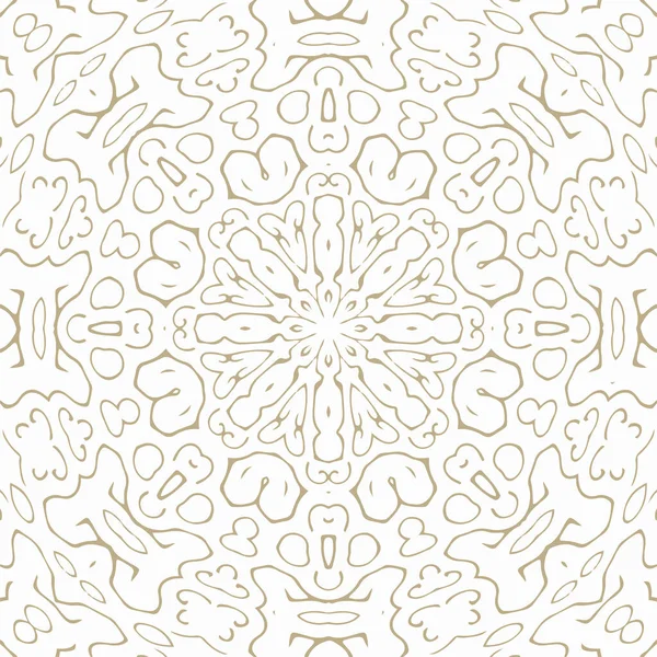 Oriental Seamless Vector Pattern - ornement répétitif pour textile, papier d'emballage, mode, etc.. — Image vectorielle