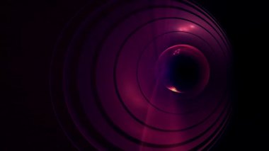 Siyah arkaplanda soyut bir video
