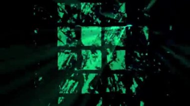 Siyah arkaplanda soyut bir video
