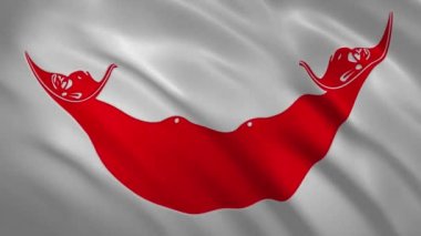 Paskalya Adası - Sallanan Bayrak Arkaplanı