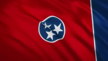 Tennessee - Sallanan Bayrak Arkaplanı
