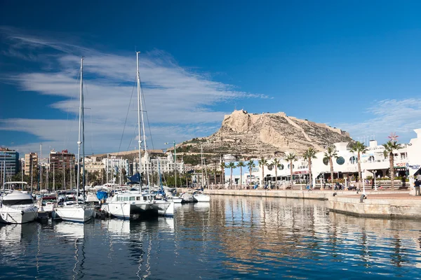 Harbour of Alicante, Spain — Stock Photo, Image