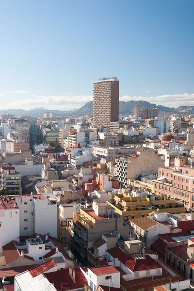 Paisaje urbano de Alicante — Foto de Stock