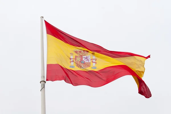 Spanyolország zászlaja — Stock Fotó