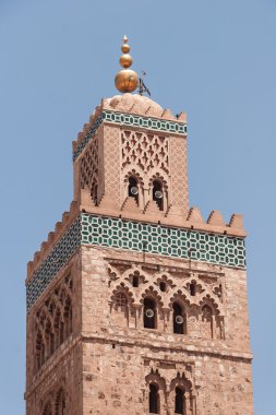 Marakeş'te Koutoubia cami