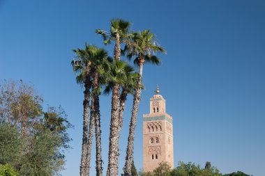Marakeş'te Koutoubia cami