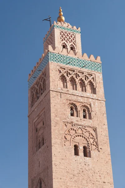 Marakeş'te Koutoubia cami — Stok fotoğraf