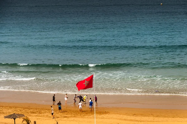 Utsikt över agadir kusten — Stockfoto