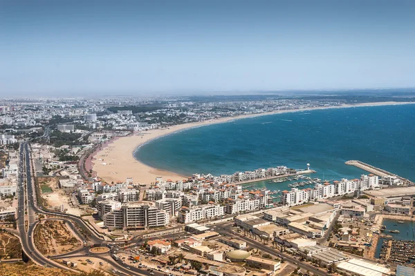 Utsikt över staden Agadir, Marocko — Stockfoto