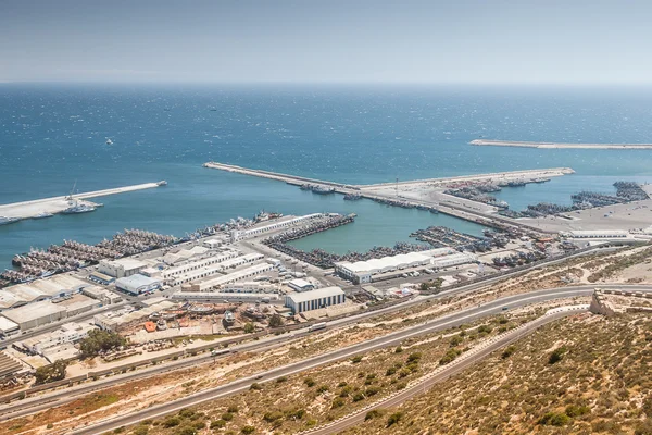 Hamnen i agadir, Marocko — Stockfoto