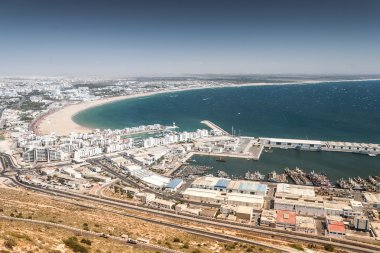 Şehir Manzaralı Agadir, morocco