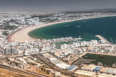 Şehir Manzaralı Agadir, morocco