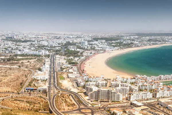 Utsikt över staden Agadir, Marocko — Stockfoto