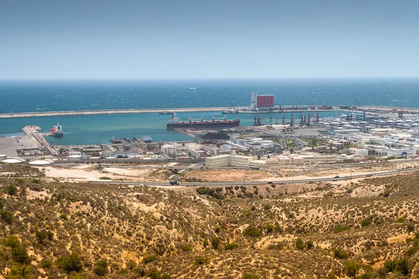 Hamnen i agadir, Marocko — Stockfoto