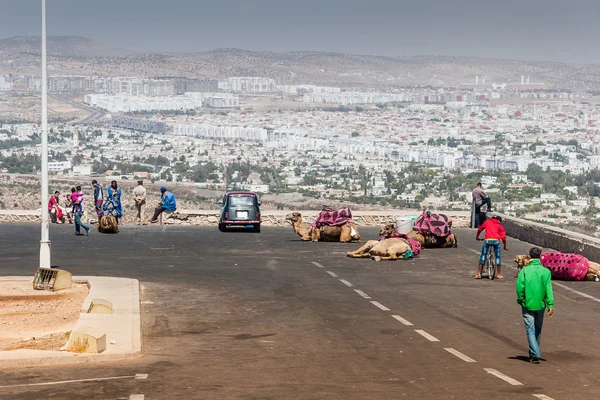 La Casbah al giorno d'estate, Agadir, Marocco — Foto Stock