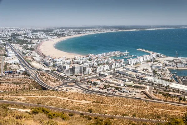 Şehir Manzaralı Agadir, morocco — Stok fotoğraf