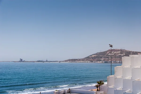 Vista da cidade de Agadir, Marrocos — Fotografia de Stock