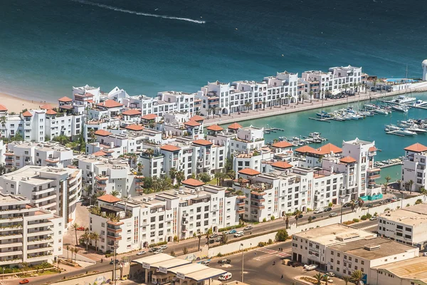 Vista della città di Agadir, Marocco — Foto Stock