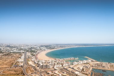Şehir Manzaralı Agadir, morocco