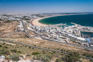 Şehir Manzaralı Agadir, morocco