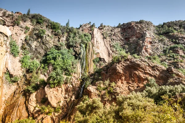 Imouzzer vattenfallet nära agadir, Marocko — Stockfoto