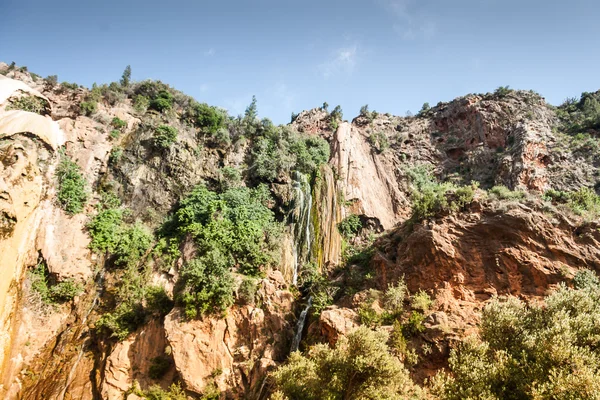 Imouzzer vattenfallet nära agadir, Marocko — Stockfoto