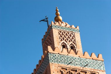 Marakeş'te Koutoubia cami