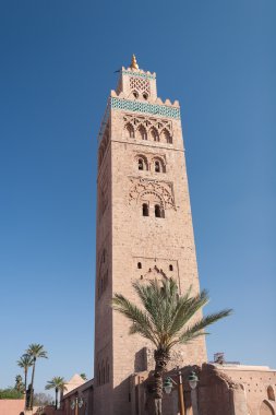 Marakeş'te Koutoubia cami